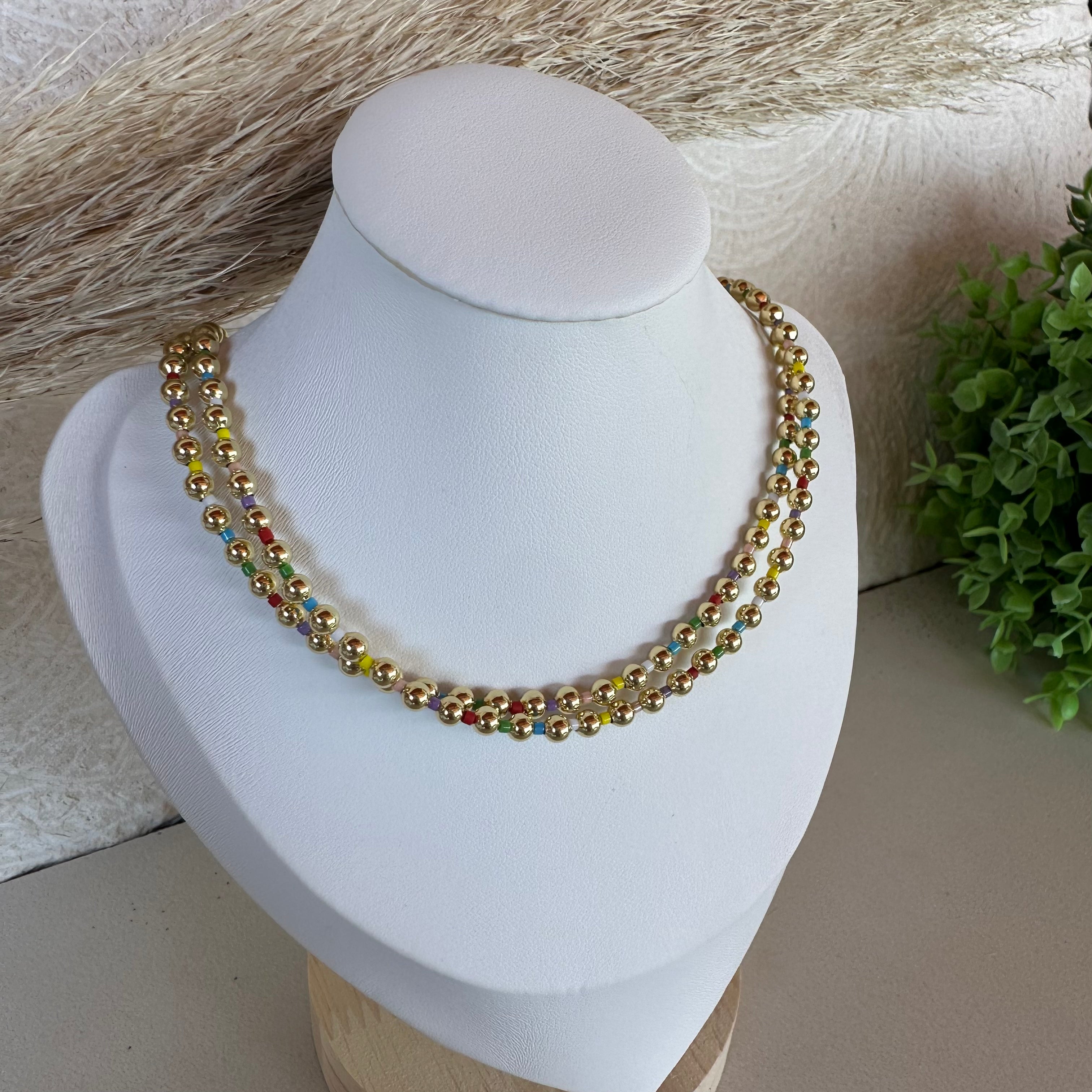 Choker arcoiris